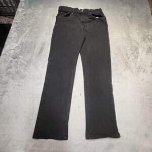 William Rast Jeans Mens 30x29 Black Dean Slim Fit Straight Stretch Denim Pants